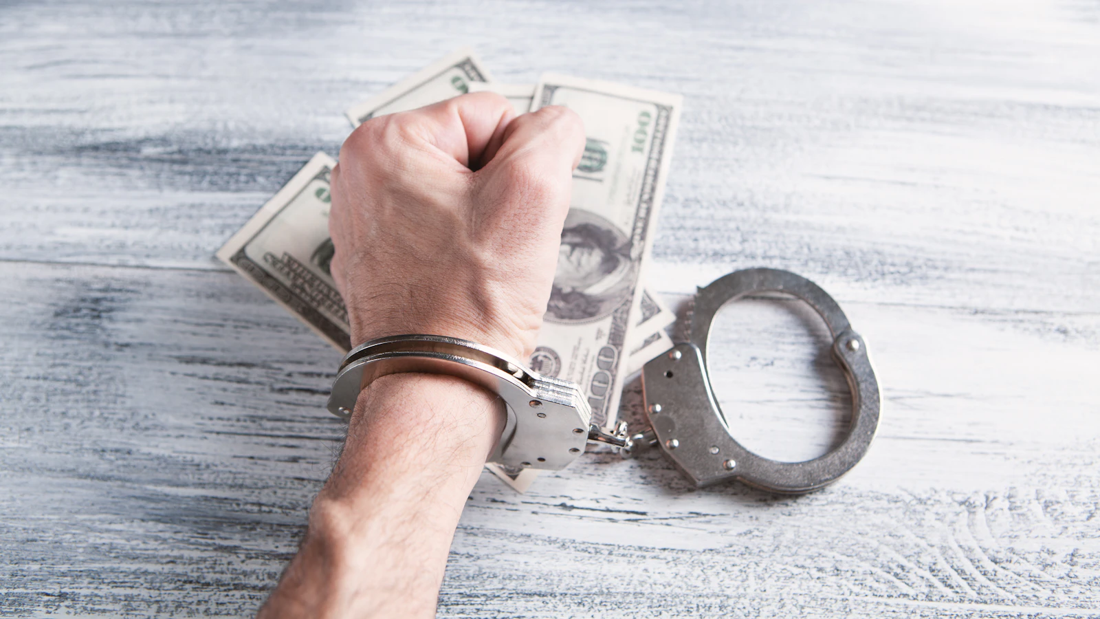 Ring resting on a 100 dollar bill — Receiving stolen property in Oklahoma