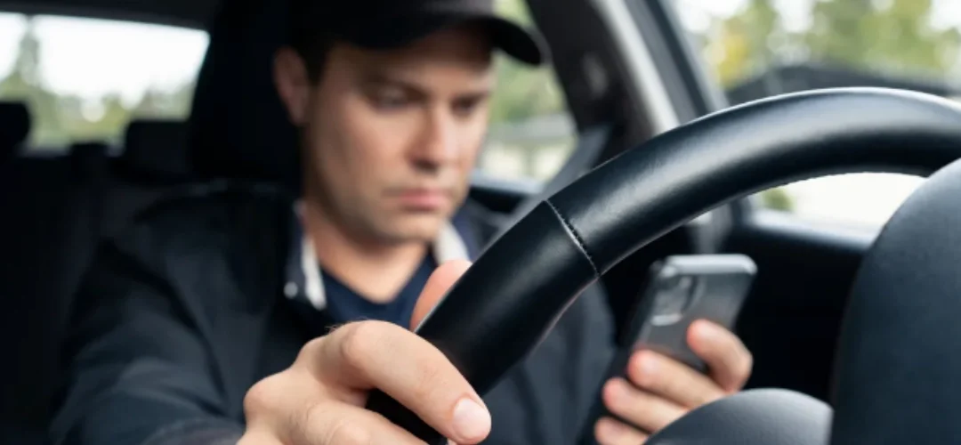 Oklahoma Motorcycle Accident Crashes Caused by Distracted Drivers Texting While Driving